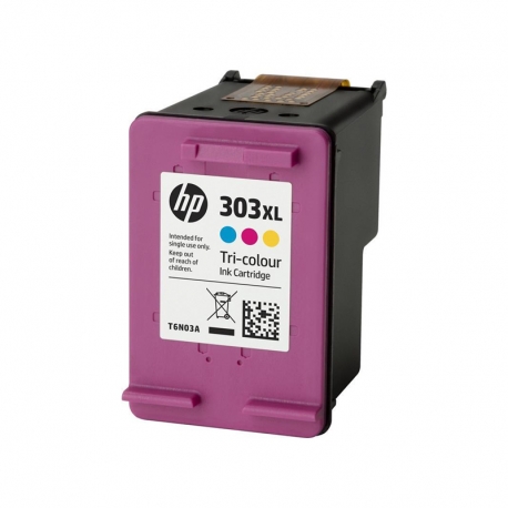 HP 303XL TRI-COLOR (T6N03AE) - CARTUCCIA ORIGINALE AD ALTA EFFICIENZA