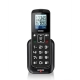BRONDI AMICO HOME (NERO) - TELEFONO CELLULARE PER ANZIANI - TASTO SOS - TORCIA - CONTROLLO REMOTO - ANNUNCIO VOCALE - BASE DI RICARICA