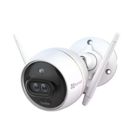 EZVIZ C3X - TELECAMERA DA ESTERNO A DOPPIO OBIETTIVO - FHD - COLOR NIGHT VISION - DIFESA ATTIVA - SENSORE MOVIMENTO - CUSTOM VOCAL ALERT- AI - H.265