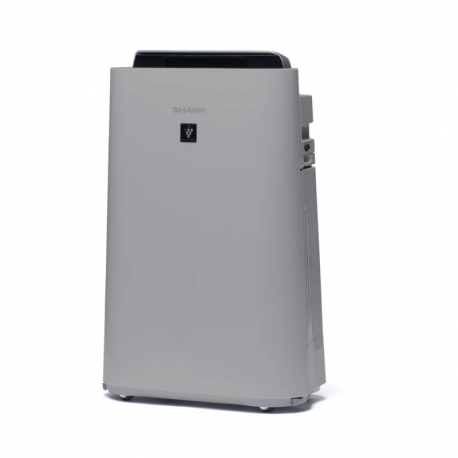 SHARP UA-HD50E-L - PURIFICATORE ARIA - FLUSSO ARIA 306 M3/H - FILTRAGGIO A 3 LIVELLI - PLASMACLUSTER - FUNZIONE UMIDIFICANTE - GRIGIO