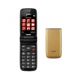 BRONDI MAGNUM 4 (ORO) - TELEFONO CELLULARE - TORCIA - FOTOCAMERA