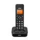 BRONDI BRAVO STAR (NERO) - TELEFONO CORDLESS SINGOLO - TASTI GRANDI - VIVAVOCE