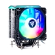 DISSIPATORE ITEK ICY-4HLA - Skt universale, 150W TDP, 4 HP, ventola 12cm, ARGB
