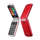 BRONDI STONE+ (ROSSO) - TELEFONO CELLULARE - TORCIA - FOTOCAMERA