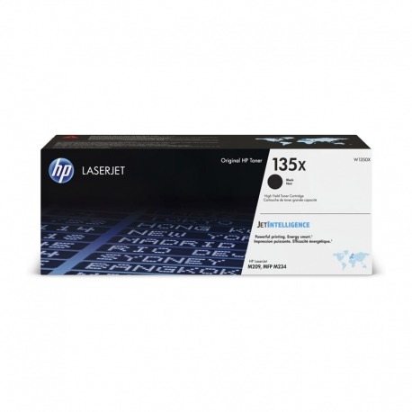 HP 135X BLACK (W1350X) - TONER ORIGINALE AD ALTA EFFICIENZA