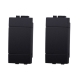 ETTROIT FALSO POLO 1 MODULO (2PZ) - SERIE SPACE - NERO (LN0100) Compatibile BTicino Living