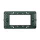 ETTROIT SUPPORTO 4 MODULI - SERIE STARLIGHT (EV0204) Compatibile Vimar Plana