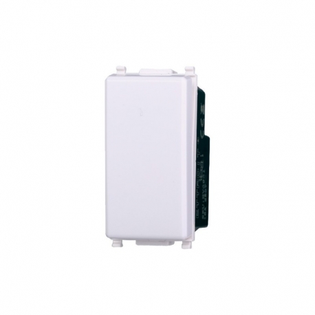 ETTROIT INVERTITORE UNIPOLARE BASCULANTE 16A - SERIE STARLIGHT - BIANCO (EV0901) Compatibile Vimar Plana