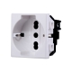ETTROIT PRESA SCHUKO 16A - SERIE SOLAR - BIANCO (MT2102) Compatibile BTicino Matix