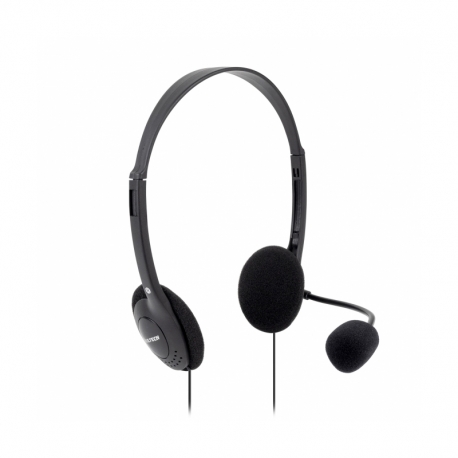 VULTECH HS-01 REV. 2.2 - CUFFIE CON MICROFONO E CON DOPPIO JACK 3,5MM E ADATTATORE