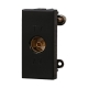 ETTROIT CONNETTORE TV FEMMINA - SERIE MOON - NERO (AN2251) Compatibile ABB Axolute