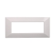ETTROIT PLACCA PIRAMIDE 6 MODULI - SERIE MOON - BIANCO (AN90601) Compatibile ABB Axolute