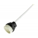 V-TAC VT-791 - PORTALAMPADA IN CERAMICA CON CAVO IN PVC - ATTACCO GU10
