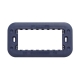 ETTROIT SUPPORTO 4 MODULI - SERIE MOON (AN0204) Compatibile ABB Axolute