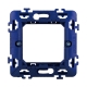 ETTROIT SUPPORTO 2 MODULI - SERIE SPACE (LN0202) Compatibile BTicino Living
