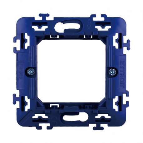 ETTROIT SUPPORTO 2 MODULI - SERIE SPACE (LN0202) Compatibile BTicino Living