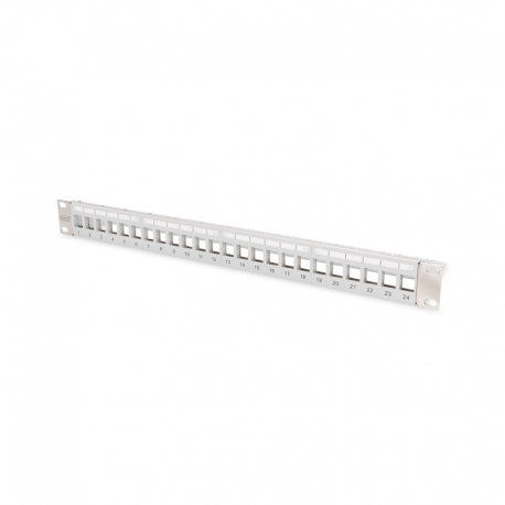 PANNELLO PATCH DIGITUS 24 PT 19"" PER JACK KEYSTONE 1U SCARICO