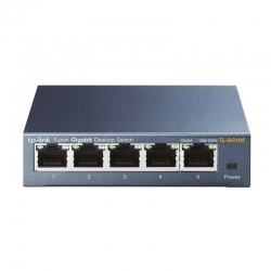 TP-LINK TL-SG105 - SWITCH 5 PT GIGABYTE - CASE METALLICO