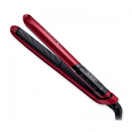 REMINGTON S9600 - PIASTRA PER CAPELLI -  STRETTA - CERAMICA/SETA - 235 C - LCD - ASTUCCIO