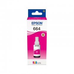 EPSON 664 MAGENTA (C13T664340) - CARTUCCIA ORIGINALE PER ECOTANK