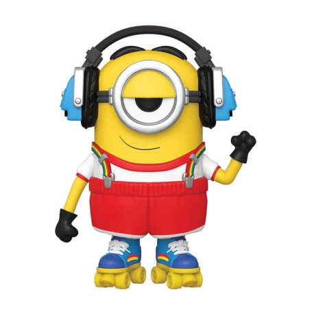 FUNKO POP ROLLER SKATING STUART 10"" (47811) - MINIONS - MOVIES - NUM. 906