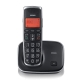 BRONDI BRAVO GOLD 2 (NERO) - TELEFONO CORDLESS SINGOLO - TASTI GRANDI - AUDIO AMPLIFICATO - VIVAVOCE