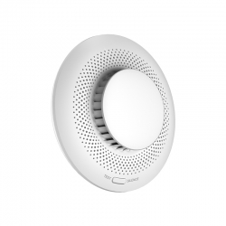 EZVIZ T4C -SENSORE FUMO WIRELESS (DA ABBINARE ALLA CENTRALINA A3) - SIRENA 85dB - FINO A 3 ANNI DI AUTONOMIA - BATTERIE SOSTITUIBILI