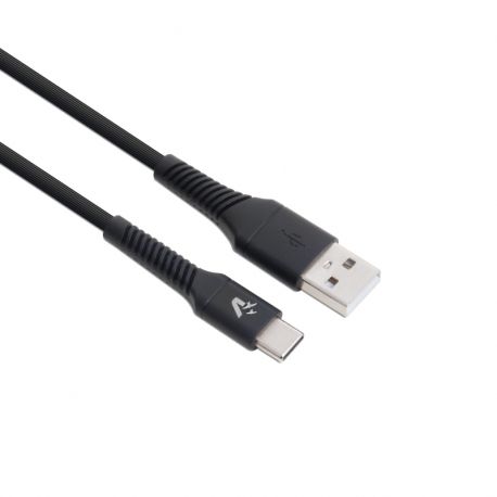VULTECH CS-TAC12BK - CAVO SMARTPHONE IN TPE USB TO TYPE-C 1,2M 3.0A 60W - NERO