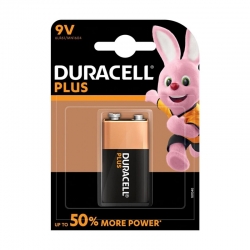 DURACELL 6LR61 MN1604 BLISTER 1 BATTERIA 9V - MASTER CARTON DA 10 BLISTER