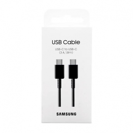 SAMSUNG EP-DX310JBEGEU - CAVO TYPE-C 1.8 MT 3A BLACK