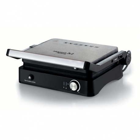 ARIETE METAL GRILL 3 IN 1 (1934/00) - PIASTRA ELETTRICA ANTIADERENTE - APERTURA 180 GRADI - 2000W
