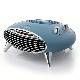 ARIETE VINTAGE CELESTE (8211/05) - TERMOVENTILATORE DA TAVOLO 2000W - CALDO/FREDDO 