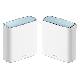 D-LINK M32-2 - MESH SYSTEM 2 NODI WI-FI 6 DUALBAND AX3200 CON TECNOLOGIA EAGLE PRO AI - COPERTURA FINO A 510 MQ