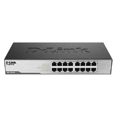 D-LINK DES-1016D - SWITCH 16 PORTE 10/100MBPS NON GESTITE