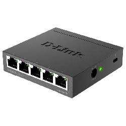 D-LINK DGS-105 - DESKTOP SWITCH 5 PORTE GIGABIT NON GESTITE