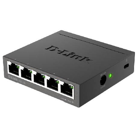 D-LINK DGS-105 - DESKTOP SWITCH 5 PORTE GIGABIT NON GESTITE