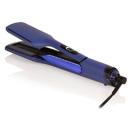 GHD DUET STYLE HOT AIR STYLER - PIASTRA PER CAPELLI PROFESSIONALE AD ARIA CALDA - 2 IN 1 - EDIZIONE LIMITATA BLU PROFONDO