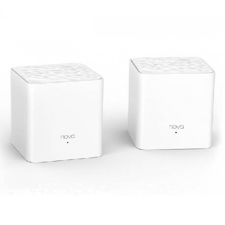 TENDA NOVA MW3 - MESH 2 NODI - DUAL BAND WI-FI AC1200 - MU-MIMO - COPERTURA 300 MQ