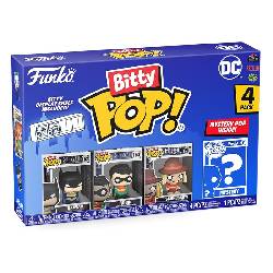 FUNKO POP BITTY POP 4-PACK (BATMAN + ROBIN + SCARECROW + MISTERY) (71311) - DC COMICS