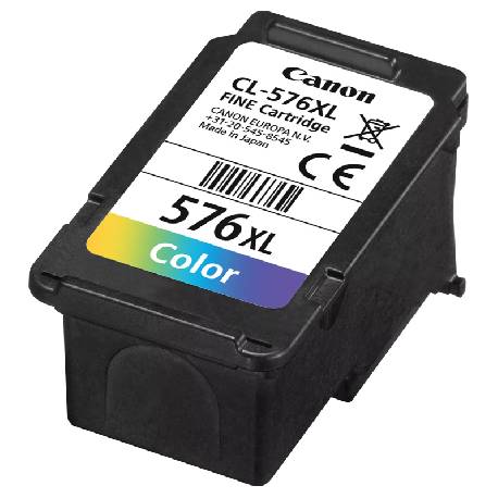 CANON CL-576XL TRICOLOR (5441C001) - CARTUCCIA ORIGINALE ALTA CAPACITA''