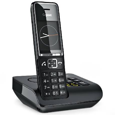 GIGASET COMFORT 550A (NERO) - TELEFONO CORDLESS CON SEGRETERIA E VIVAVOCE