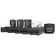 EZVIZ KIT X5K (CS-BN4884) - SMART HOME SECURITY KIT 1 NVR X5K 8CH + 4 TELECAMERE POE H3K