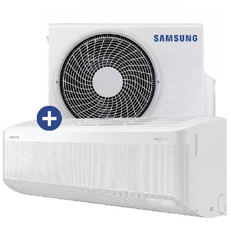 SAMSUNG WINDFREE AVANT S2 24.000 BTU (U.I. + U.E.) - CONDIZIONATORE - 6,8KW - WI-FI - AI (AR70F24C1AWNEU + AR70F24C1AWXEU) - A+++/A++ - CON SOLARCELL 