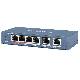 HIKVISION DS-3E0106HP-E - UNMANAGED SWITCH 4PT POE 10/100 2PT UPLINK 1PT HI-POE 60W