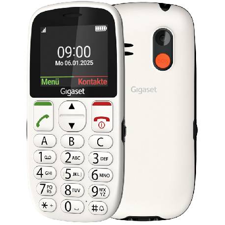 GIGASET GL395 (BIANCO) - TELEFONO CELLULARE SENIOR BARPHONE
