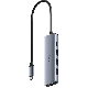 CUDY UH405 - HUB USB 5-IN-1 WITH 4K HDMI