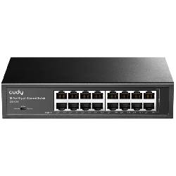 CUDY GS1016 - SWITCH 16 PT GIGABIT - METAL CHASSIS