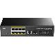 CUDY GS1010PS2 - SWITCH 8 PT GIGABIT POE+ - 2 GIGABIT UPLINK PT - 2 GIGABIT SFP SLOT 120W