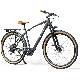 SHARP RIGA (BK-DM03E) CITY E-BIKE (NERA) - BICICLETTA ELETTRICA - RUOTE 29""X2.125"" - MOTORE BAFANG 250W 36V - BATTERIA  36V 7.8 AH CERTIFICATA  - AUTONOMIA FINO A 60KM