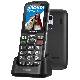 BRONDI AMICO DI CASA+ (NERO) - TELEFONO CELLULARE PER ANZIANI CON BASE